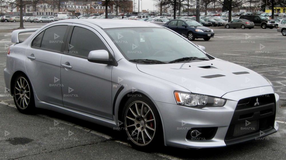 Установка защиты картера Mitsubishi Lancer в Саратове